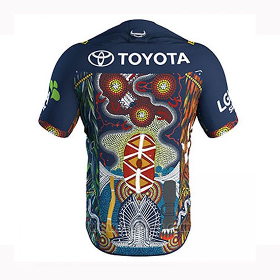 Camiseta North Queensland Cowboys Rugby 2019 Indigena